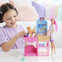 BARBIE YOU CAN BE ANYTHING SET CLINICA VETERINARA FAST CAST CU ACCESORII - Img 3