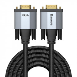 Baseus cablu adaptor bidirecțional 3m Enjoyment Series VGA la VGA