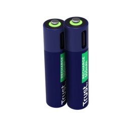 Baterii reincarcabile Trust AAA USB-C 2x