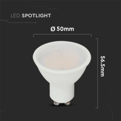 BEC SPOT LED GU10 10W 6500K ALB RECE, CIP SAMSUNG - Img 5
