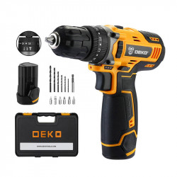 Burghiu cu impact cu acumulator Deko Tools DKCD12ID01-5S3 12V