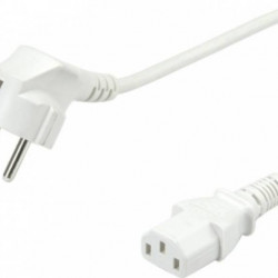 Cablu alimentare PC/Proiector 1.8m, alb