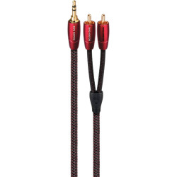 Cablu audio 3.5mm T - 2RCA AudioQuest Golden Gate 0.6m