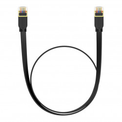 Cablu Baseus Cat 7 UTP Ethernet RJ45 plat 1 m negru - Img 2