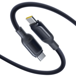 Cablu Baseus Picogo Fast Charging 240W, USB-C la USB-C, 1m, Negru