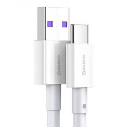 Cablu Baseus Superior Series USB la USB-C, 66 W, 2 m (alb) - Img 4
