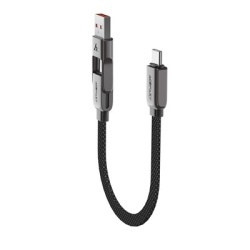 Cablu Date si Incarcare USB-C / USB-A - USB-C Acefast C13-04, 60W, 1.2m, Negru - Img 6