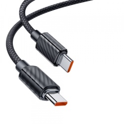 Cablu Date si Incarcare USB-C - USB-C McDodo CA-3670, 100W, 1.2m, Negru