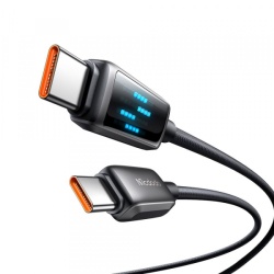 Cablu Date si Incarcare USB-C - USB-C McDodo CA-4250 Display, 100W, 1.2m, Negru