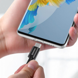 Cablu de date Baseus Superior USB Type C - USB Type C Quick Charge / Power Delivery / FCP 100W 5A 20V 2m black - Img 2