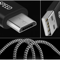Cablu de date Dux Ducis USB la micro-USB 2.1A - 2m - Img 4