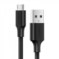 Cablu de date UGREEN USB la micro USB 2A - 2m negru