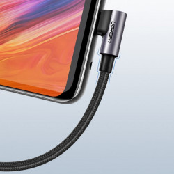 Cablu de date UGREEN USB la USB Type-C 3A - 1m gri - Img 7