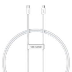 Cablu de incarcare rapidă Baseus Superior 2 100W 2m USB-C la USB-C (alb) - Img 3