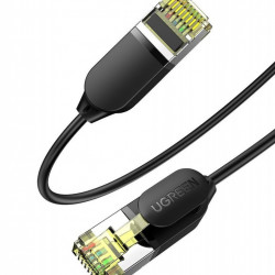 Cablu de retea UGREEN NW149, Ethernet RJ45, Cat.7, F/FTP, 1.5m (black)