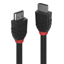 Cablu HDMI high speed, 50 cm, Lindy, Black Line