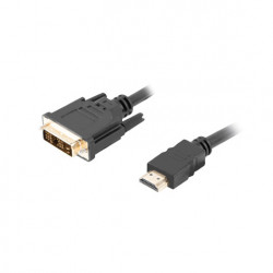 Cablu HDMI la DVI-D single link, 3m, CA-HDDV-10CC-0030-BK, Lanberg