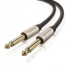Cablu jack UGREEN AV128 , 6.35 mm - 3m (black)
