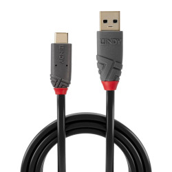 Cablu Lindy 1.5m USB 3.2 Type A to C PD - Img 2