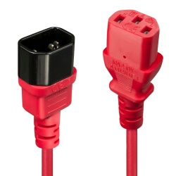 Cablu Lindy C14 to C13 2m rosu