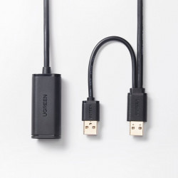 Cablu prelungitor activ Ugreen USB 2.0 5m black (US137) - Img 4