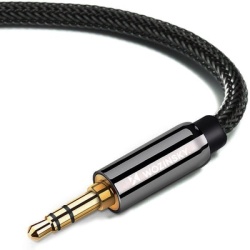 Cablu prelungitor mini jack Wozinsky (femelă-mascul) cablu prelungitor AUX 3 m negru - Img 4