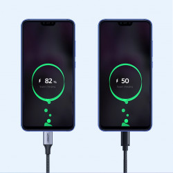 Cablu Quick Charge Ugreen USB - USB Type C Quick Charge 3.0 3A 2m gray (60128) - Img 7