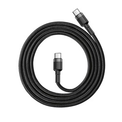 Cablu Type C BASEUS PD PD2.0 , 60W , 20V 3A QC3.0 , 1M , negru - Img 2