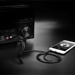 Cablu Ugreen 3,5 mm mini jack - 2RCA 2 m black (AV116 10584) - Img 6