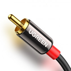 Cablu Ugreen cablu audio mini jack 3,5 mm - 2RCA 1,5 m negru (AV116) - Img 7
