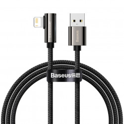 Cablu USB la Lightning Baseus Legend Series, 2.4A, 2m (black)