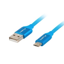 Cablu USB Micro(M) USB-A 2.0 1 m albs