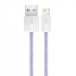 Cablu USB pentru seria Lightning Baseus Dynamic 2, 2.4A, 1m (violet) - Img 3