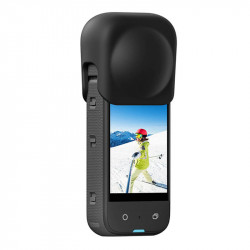 Capac de protectie din silicon Puluz pentru Insta360 X3 (negru) - Img 4