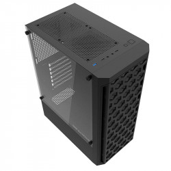 Carcasa PC, Darkflash, DK300, Middle-Tower, Sticla securizata, ATX/ M-ATX/ ITX, Negru - Img 8