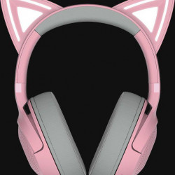 Casti Gaming Razer Kraken Kitty Edition V2 BT Quartz - Img 3