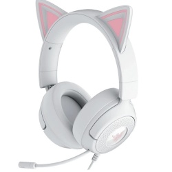 Casti Gaming Razer Kraken Kitty V3 X, Wired, Jack 3.5 mm Alb/Roz