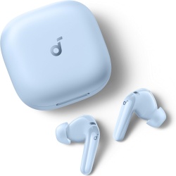 Casti True Wireless Anker Soundcore R60i, ANC, Hi-Res Sound, Autonomie 50 ore, IP55, Bluetooth 6.1, Albastru