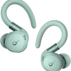 Casti True wireless Anker Soundcore Sport X20, Tehnologie Noise Cancelling, Bluetooth 5.3, IP68, Deep Bass, Verde
