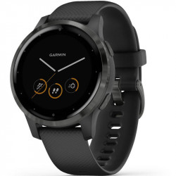 Ceas smartwatch Garmin Vivoactive 4S, Black/Slate