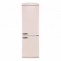 Combina frigorifica Fram FC-VRR340BGF+, 340l, Clasa F, Less Frost, Lumina LED, Dezghetare automata frigider, H 190 cm, Bej