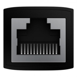 Conector de retea Baseus AirJoy Series RJ-45 Conector cablu Ethernet 1 buc - negru - Img 5