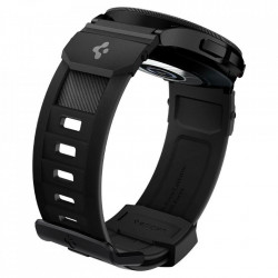 Curea ceas SPIGEN RUGGED BAND GALAXY 4/4 CLASSIC / ACTIVE 2 / HUAWEI WATCH GT 2 42 MM NEGRU MAT - Img 4