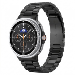 Curea Spigen Modern Fit 316L pentru Samsung Galaxy Watch9 / Watch8 / Watch8 Classic Series, Neagra AMP11608