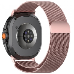 Curea Techsuit W009 pentru Samsung Galaxy Watch 8 Classic / Watch8 44mm / Watch 8 40mm, Roz