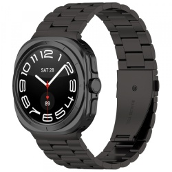 Curea Techsuit W010 pentru Samsung Galaxy Watch Ultra, Neagra