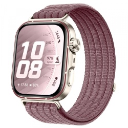 Curea Techsuit W085 pentru Huawei Watch Fit 5, Violet Cenusie