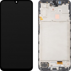 Display cu Touchscreen Samsung Galaxy A17 4G, cu Rama, Negru, Swap GH82-38527A