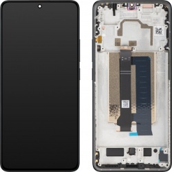 Display cu Touchscreen Xiaomi Poco X6 Pro, cu Rama, Negru, Swap 560002N11A00
