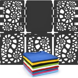 Dispozitiv de Împăturit Haine BoxLegend V1-Plus pentru Adulți și Copii, 3 Pași Simpli, Design Pliabil și Compact, Material PP Durabil, Culoare Negru